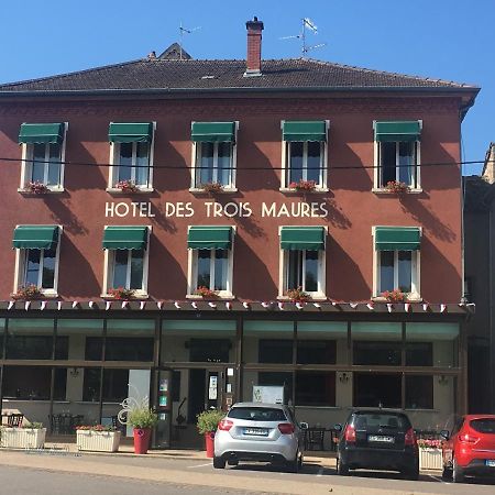 Verdun-sur-le-Doubs Hotel-Restaurant Les Trois Maures מראה חיצוני תמונה